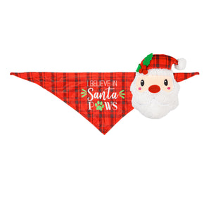 Dog Toy & Bandana Set, I Believe in Santa