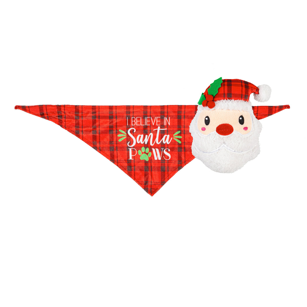 Dog Toy & Bandana Set, I Believe in Santa