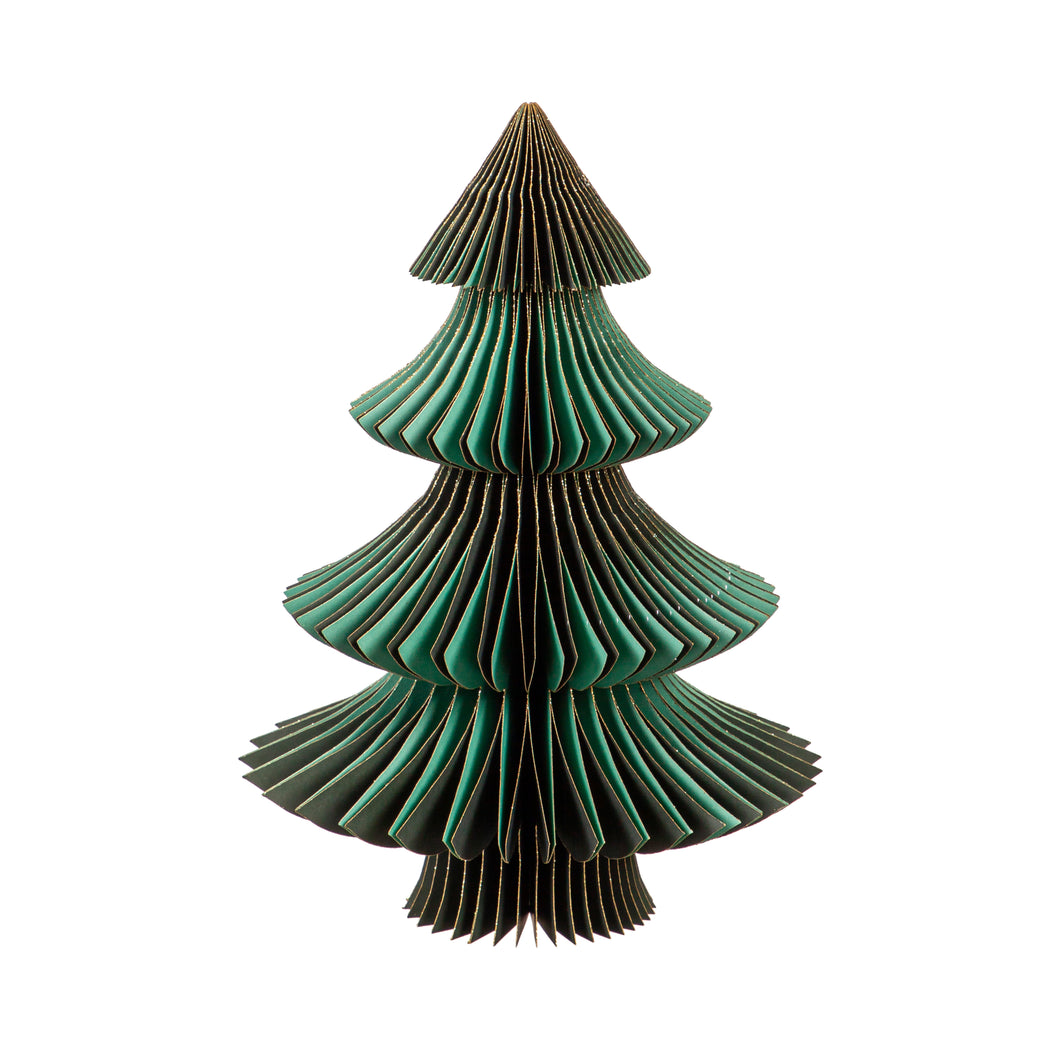 Foldable Paper Christmas Tree Decor, 14in