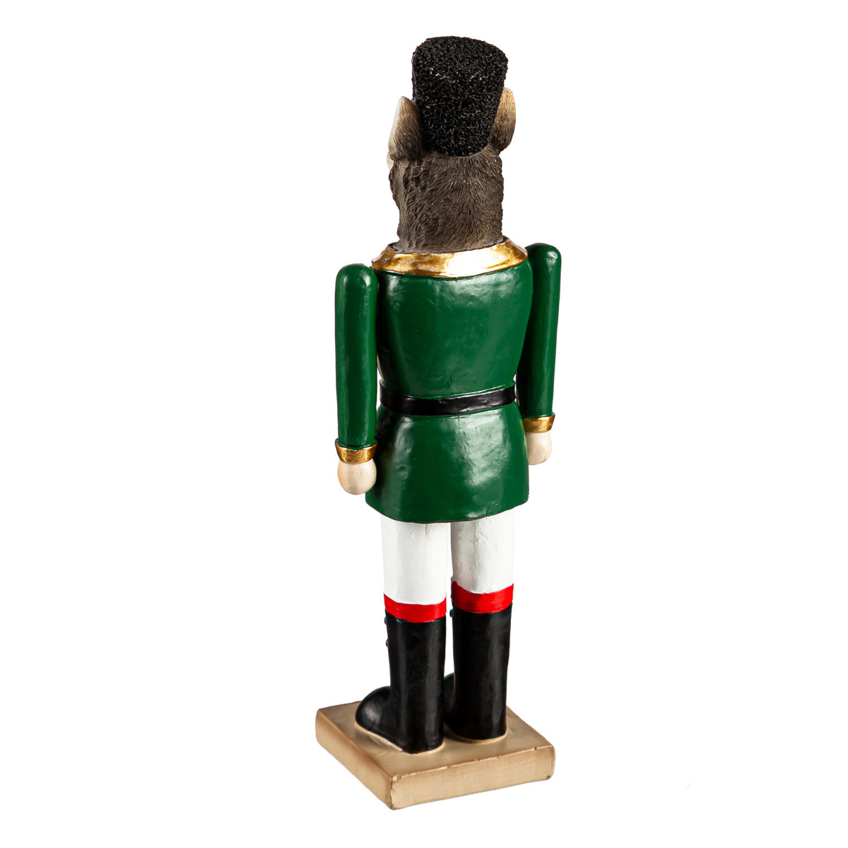 Resin Dog Nutcracker Table Decor, 8in