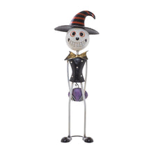 Load image into Gallery viewer, Standing Skeleton Jr with Bow Tie, 26.5in
