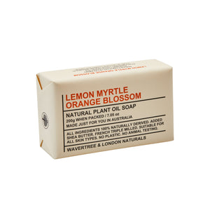 Wavertree & London Soap, Lemon Myrtle/Orange, 7oz