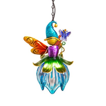 Solar Hanging Whimsy Fairy Lantern, 20in