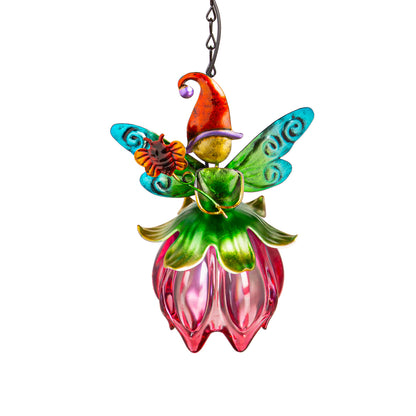 Solar Hanging Whimsy Fairy Lantern, 20in