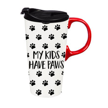 Load image into Gallery viewer, My Kids Have Paws Ceramic Mug w/Box, 17oz
