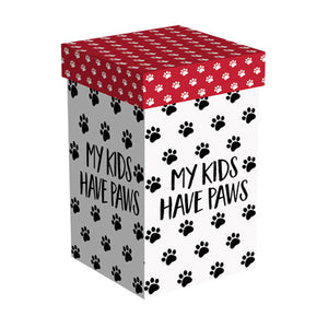 My Kids Have Paws Ceramic Mug w/Box, 17oz