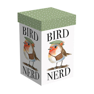 Bird Nerd Ceramic Mug w/Box, 17oz
