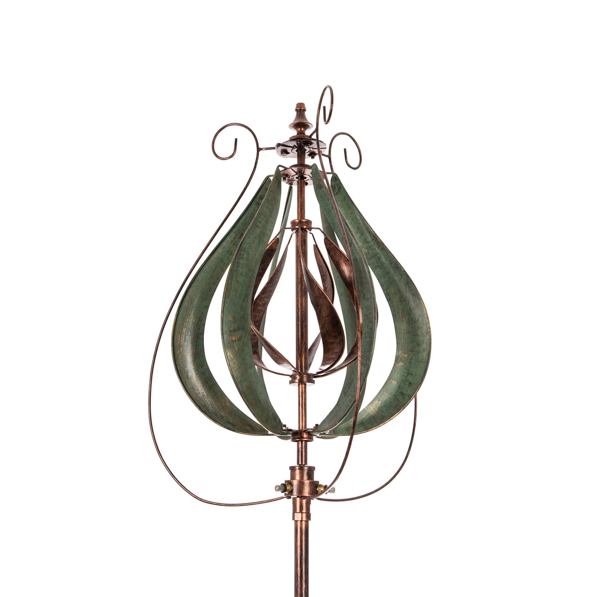 Misting Tulip Spinner Garden Stake, 87.5in