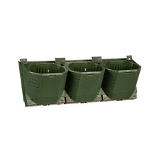 Load image into Gallery viewer, Modular Outdoor Wall Planter, 4in, Set of 3
