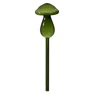 Art Glass Mushroom Watering Globe, 4 Styles