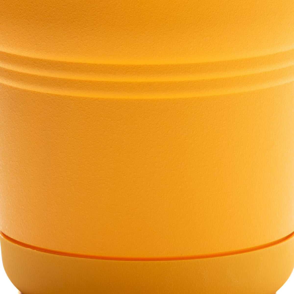 Pot, 10in, Saturn with Saucer, Earthy Yellow