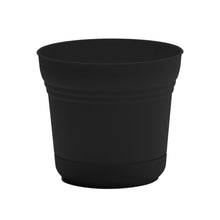 Load image into Gallery viewer, Pot, 5in, Saturn with Saucer, Black
