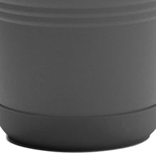 Load image into Gallery viewer, Pot, 5in, Saturn with Saucer, Charcoal
