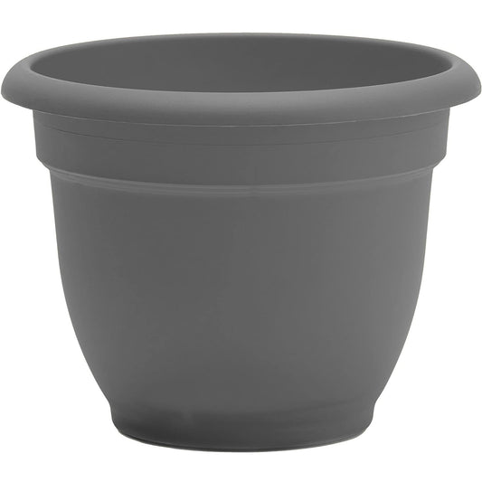 Planter, 10in, Ariana, Charcoal