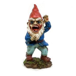 Polyresin Zombie Gnome Statue, 9in