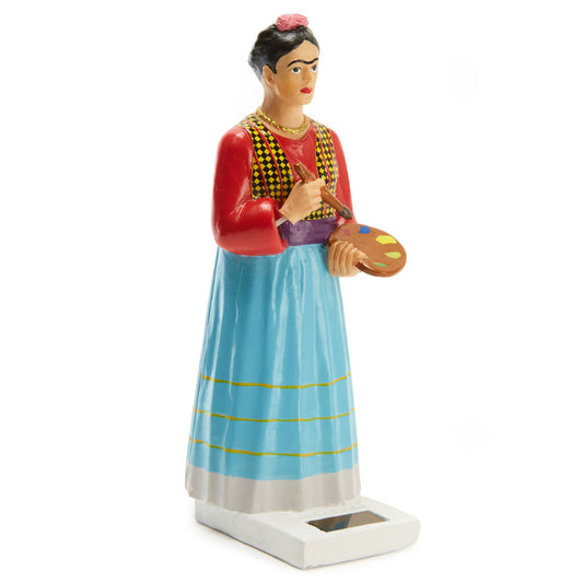 Solar-Powered Frida Figurine
