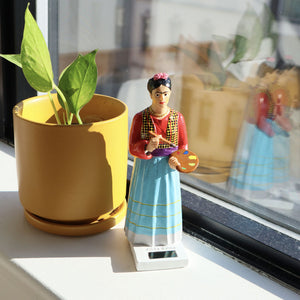Solar-Powered Frida Figurine