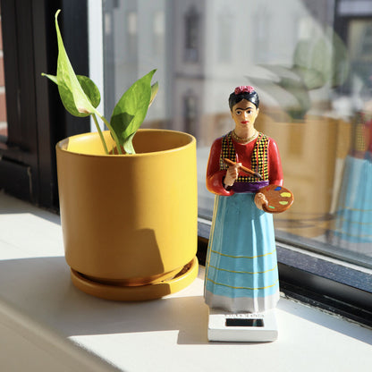 Solar-Powered Frida Figurine