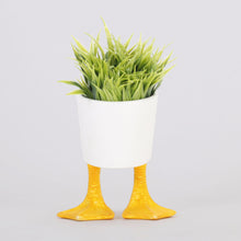 Load image into Gallery viewer, Pot, 2.5in, Ceramic, Duck Feet
