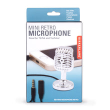 Load image into Gallery viewer, Mini Retro Microphone
