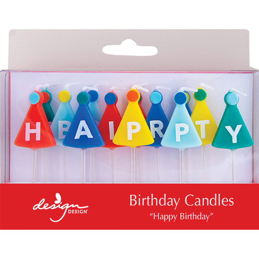 Party Candles, Happy Birthday Party Hats