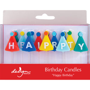 Party Candles, Happy Birthday Party Hats