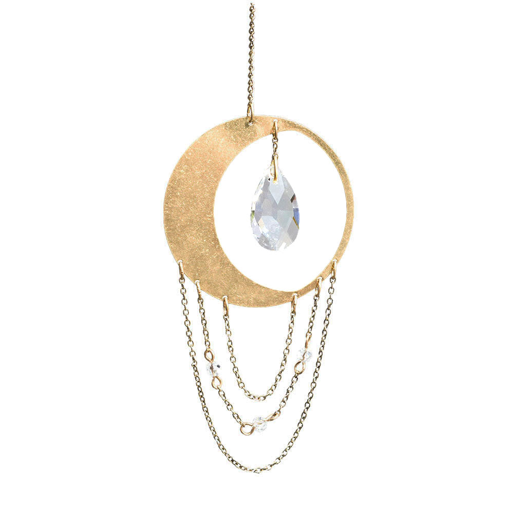 Mini Crescent Moon/Balance Suncatcher