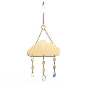 Cloud & Blue Howlite Suncatcher