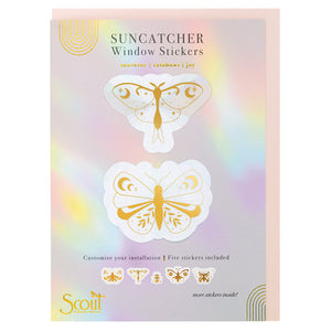 Butterflies & Moths Suncatcher Window Sticker
