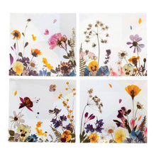 Load image into Gallery viewer, Pressed Flowers Suncatcher Window Sticker
