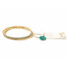 Load image into Gallery viewer, Scout S&amp;S Bracelet Trio, Pacific Opal/Gold
