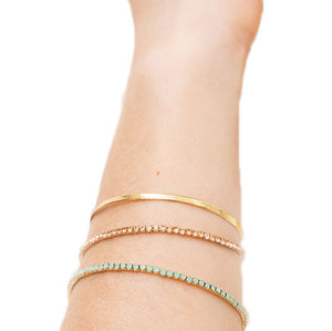 Scout S&S Bracelet Trio, Pacific Opal/Gold