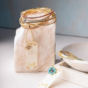 Scout S&S Bracelet Trio, Pacific Opal/Gold