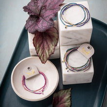 Load image into Gallery viewer, Scout Miyuki Bracelet Trio, Blush/Gold
