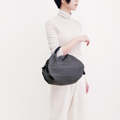 Shupatto One-Pull Foldable Bag, Sumi Small