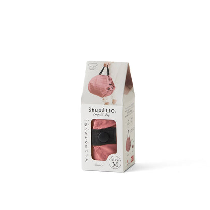 Shupatto One-Pull Foldable Bag, Momo Medium