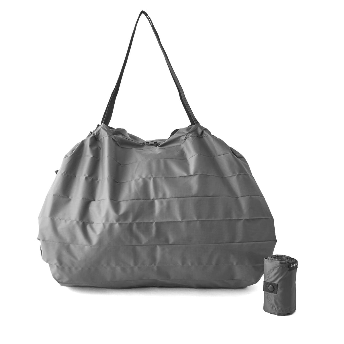 Shupatto One-Pull Foldable Bag, Sumi Large