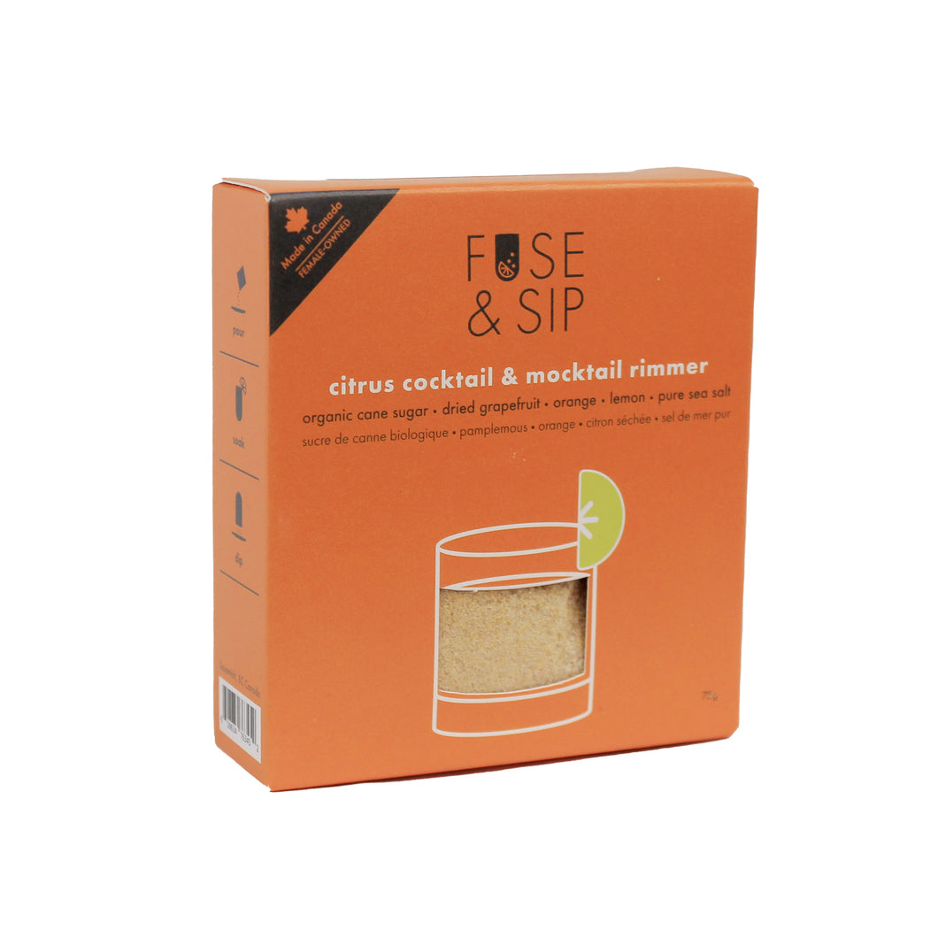 Fuse & Sip Cocktail Rimmer, Citrus, 75g