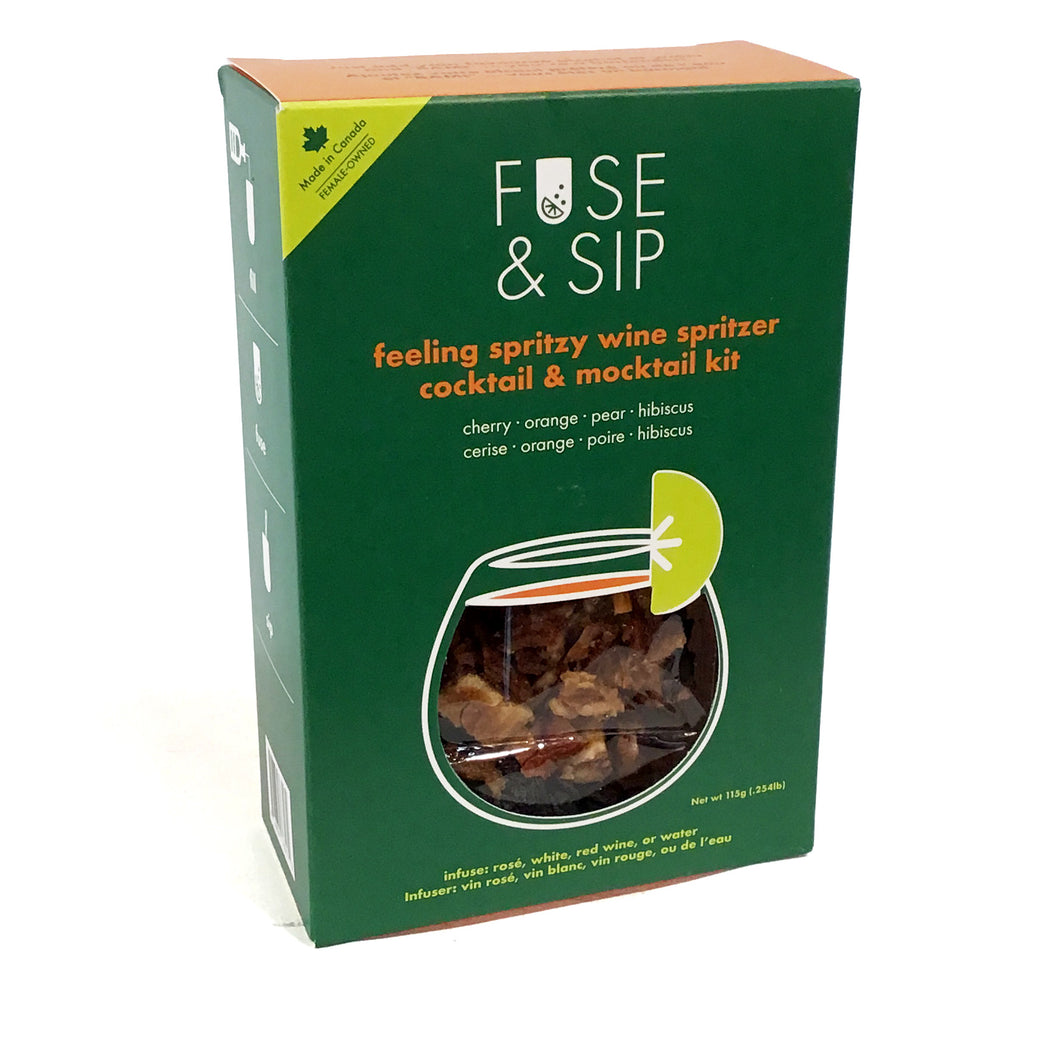 Fuse & Sip Infusion, Feeling Spritzy Wine Spritzer