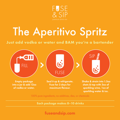 Fuse & Sip Infusion, Aperitivo Wine Spritz