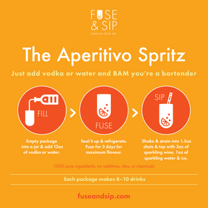 Fuse & Sip Infusion, Aperitivo Wine Spritz