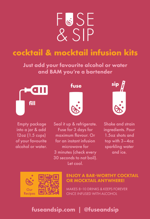 Fuse & Sip Infusion, Classy Cosmo – Floral Acres Greenhouse & Garden Centre