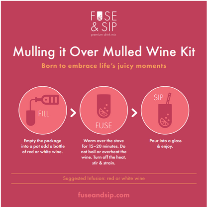 Fuse & Sip Infusion, Mulling It Over Mulled Wine