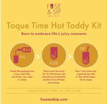 Load image into Gallery viewer, Fuse &amp; Sip Infusion, Toque Time Hot Toddy
