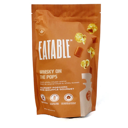 Eatable Whisky on the Pops Gourmet Popcorn, 125g