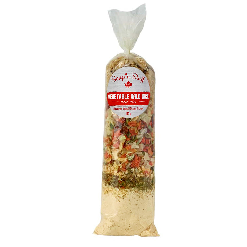 Soup Mix, Dry, Vegetable Wild Rice, 190g