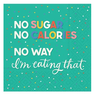 Cocktail Napkin, 20 Count, No Sugar No Calories