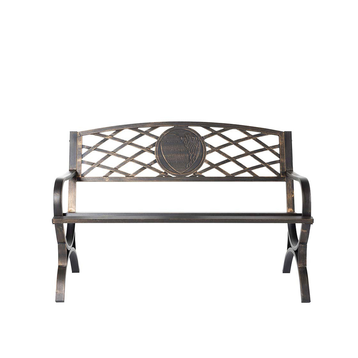 Metal Bench, Thoughts & Hearts