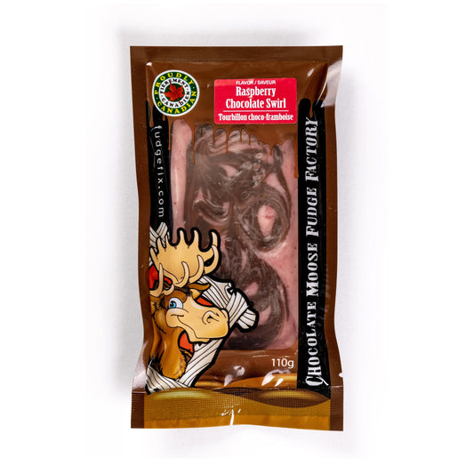 Chocolate Moose Fudge, Raspberry Chocolate Swirl