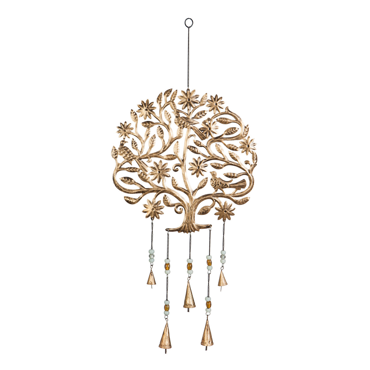 Chime, Golden Tree of Life Garden Bells